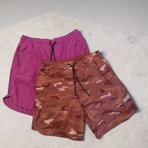 LOT OF 2 LEGENDS LUKA MENS LINED SHORTS XL